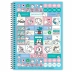 Caderno Espiral Univ. Capa Dura 1 Matéria 80 Fls Simons Cat Credeal