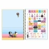 Caderno Espiral Univ. Capa Dura 1 Matéria 80 Fls Snoopy Tilibra