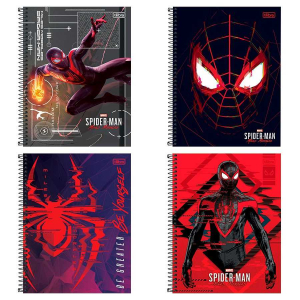 Caderno de Desenho Espiral / Capa Dura - Homem Aranha