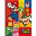 Caderno Espiral Univ. Capa Dura 1 Matéria 80 Fls Super Mario Foroni