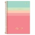 Caderno Espiral Univ. Capa Dura 1 Matéria 88 Fls Daydream Planner Cadersil