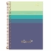 Caderno Espiral Univ. Capa Dura 1 Matéria 88 Fls Daydream Planner Cadersil