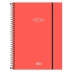 Caderno Espiral Univ. Capa Plástica 10 Matérias 160 Fls Neon Tilibra