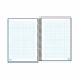 Caderno Espiral Univ. Quadriculado Capa Dura 5x5mm 96 Fls Zip Tilibra