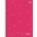 Caderno Espiral Univ Quadriculado Capa Dura 7x7mm 80 Fls Lunix Tilibra Sortido