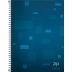 Caderno Espiral Univ Quadriculado Capa Dura 7x7mm 80 Fls Zip Tilibra