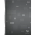 Caderno Espiral Univ Quadriculado Capa Dura 7x7mm 80 Fls Zip Tilibra