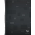 Caderno Espiral Univ Quadriculado Capa Dura 7x7mm 80 Fls Zip Tilibra