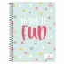 Caderno Espiral Univ. Quadriculado Capa Dura 7x7mm 96 Fls D+ Tilibra