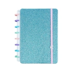 Caderno Inteligente Lets Glitter 80 Fls A5 Ocean Blue