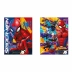 Caderno Quadriculado Brochura Univ. 1 x 1cm Capa Dura 40 fls Spider Man Tilibra