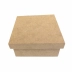 Caixa Quadrada MDF 12 x 12 x 5 cm