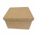 Caixa Quadrada MDF 20 x 20 x 13 cm