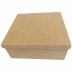 Caixa Quadrada MDF 20 x 20 x 8 cm