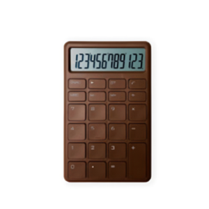 Calculadora Mesa 12 Digitos TC26 Chocolate Tilibra