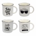 Caneca Cerâmica  60ml Vibes Clink CK3379