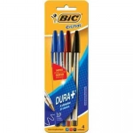 Caneta Esferográfica Bic Cristal Blister - Azul 2/Preta 1/Vermelha 1