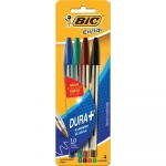 Caneta Esferográfica BIC Cristal  Azul/Preto/Vermelho/Verde c/4 Cores Blister