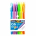 Caneta Gel Cis Trigel Triangular Tons Pastel 0.8mm estojo c/6 Cores 57.6600