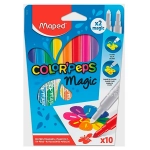 Caneta Hidrografica 12 Cores Maped Color Peps Magic 844612