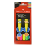 Caneta Hidrográfica 06 Cores Faber Castell Vai e Vem Neon 15.1306VVZF