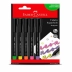 Caneta Hidrográfica Super Soft Estojo c/5 Cores Neon Faber-Castell BPSS/ESNEZF