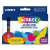 Caneta para Tecido Acrilpen c/6 Cores Acrilex 04416