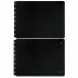 Capa e Contra Capa Caderno Inteligente Sketchbook A4 Black