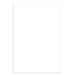 Cartaz de Oferta Retângular 77 x 113cm Pct c/ 20 Fls Branco Radex 4942