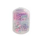 Clips e Alfinetes Kit Office Pastel c/59 Peças KIT 720431