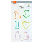 Clips Decorado Colorido Best Friend c/6 Unid BRW CL0700