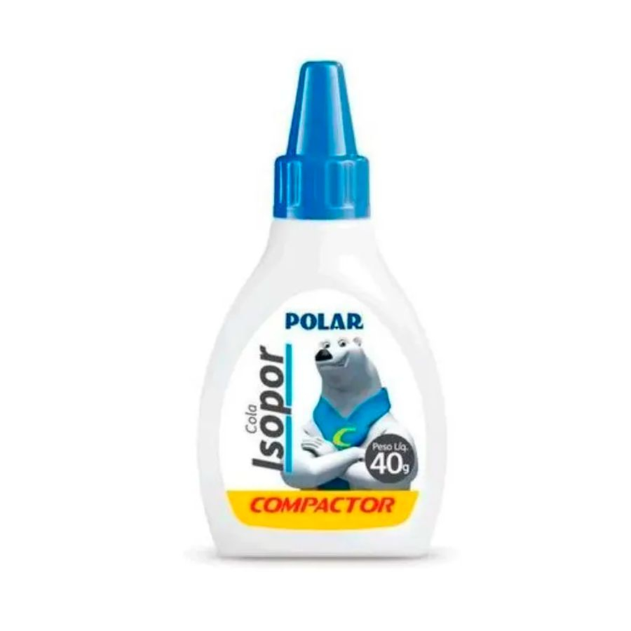 Cola Isopor 40g Polar Compactor Na Papelaria Art Nova 5981