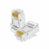 Conector RJ45 Macho 112 CAT6 FORTREK c/ 10 Unid