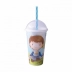 Copo Plástico Infantil 500ml Shake Oliver Plasutil 8279