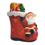 Enfeite Natal Bota Cerâmica 11,5 x 7,5 com Led VMP 301.239.100