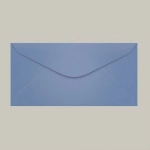 Envelope Color Ofício 114x229mm pct c/10 Unid Scrity -  Azul Claro