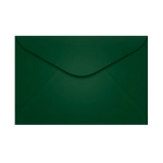 Envelope Color Visita 72x108mm pct c/10 Unid Scrity - Verde Bandeira