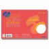 Ficha Pontilhada Nº3 127 x 203mm 5x8 c/50 Bordas Coloridas Credeal 276655