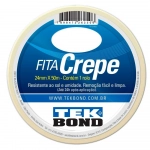 Fita Crepe Branca 24mm x 50m Tekbond