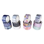 Fita Estampada Washi Tape 15mm x 3m c/3 - BM361309