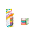 Fita Estampada Washi Tape 7,5mm x 5m Slim Fresh c/10 BRW WT0710