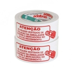 Fita Empacotamento Lacre de Segurança 48mm x 100m Adelbras pct c/2 Unid