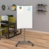 Flip Chart Quadro Branco/Magnético Desmontável Super com Rodízio Metal Stalo 8259