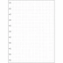 Folha para Caderno Disco Univ. Pontilhado 50 Fls 90g Branco Tilibra 351431