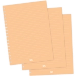 Folha para Caderno Smart Colegial Pautado 48 Fls 90g Laranja DAC 4426RE