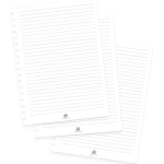 Folha para Caderno Smart Universitário Pautado 48 Fls 90g Branco DAC 1833RE