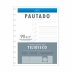 Folha para Caderno Disco Univ. Pautado 80 Fls 90g Branco Tilibra 341771