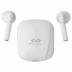 Fone de Ouvido Bluetooth Airbuds Mini TWS BH18 Branco Leonora