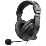 Fone de Ouvido Headset Office Jumbo Preto Letron