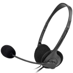 Fone de Ouvido Headset Office Slim Preto Letron 74419